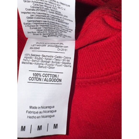 Cinco De Mayo Red T-Shirt Gildan Ultra Cotton M - Picture 2 of 5